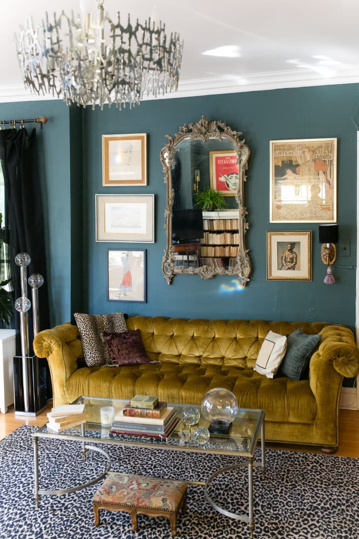 View of Gilded Ornate Mirrors Are Making a Comeback | Apartment Therapy